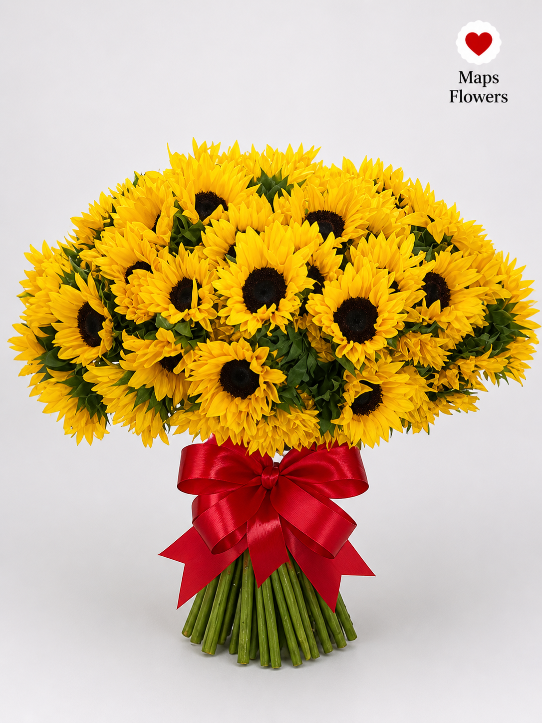 🌻 50 PREMIUM SUNFLOWERS BOUQUET 🌻
