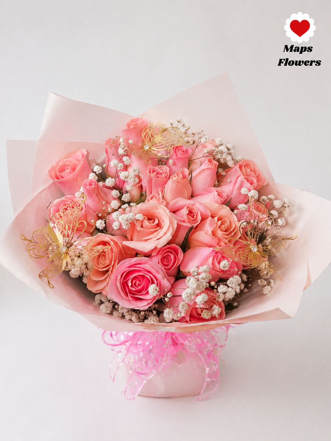 💐🌹 24 PREMIUM ROSES BOUQUET