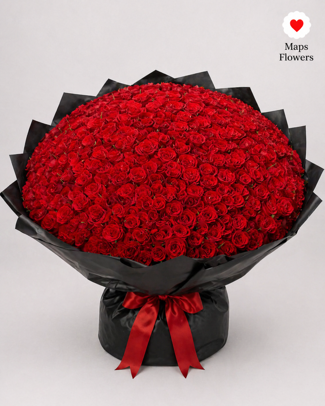 💐🌹 BUCHON BOUQUET OF 300 PREMIUM ROSES 🌹