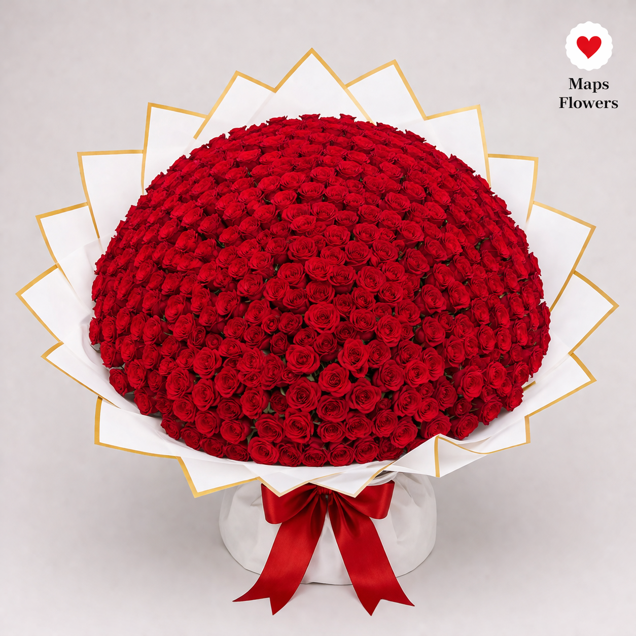 💐🌹 BUCHON BOUQUET OF 300 PREMIUM ROSES 🌹