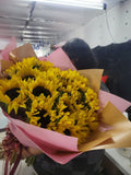 🌻🌻Medium Sunflowers bouquet🌻🌻24 sunflowers
