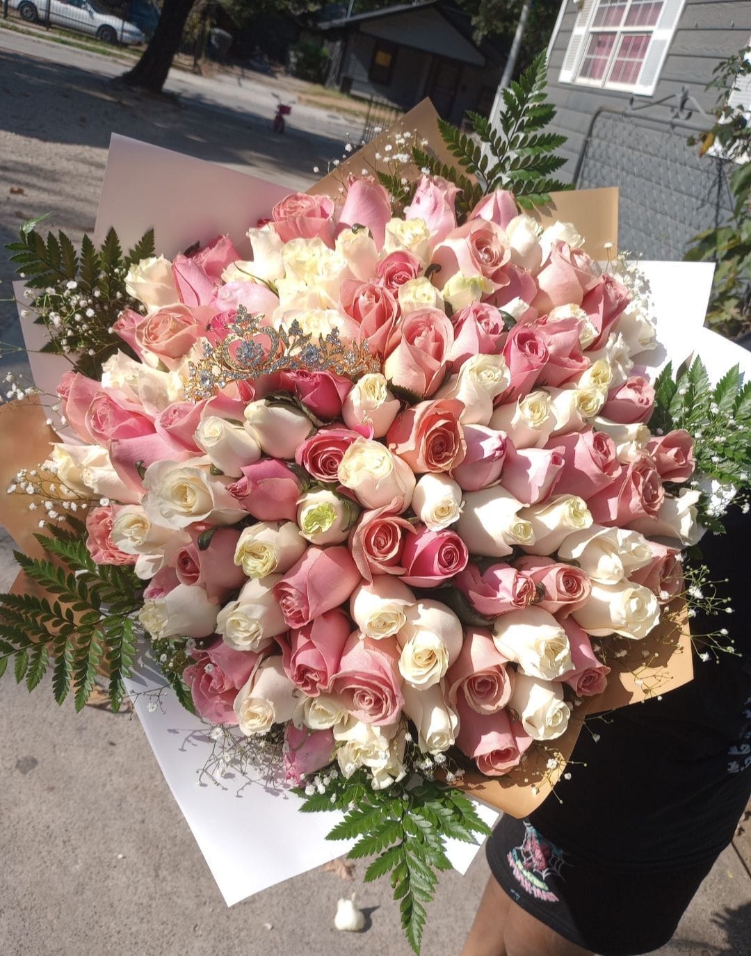 100 Roses Bouquet with Accessories 💐💎🦋