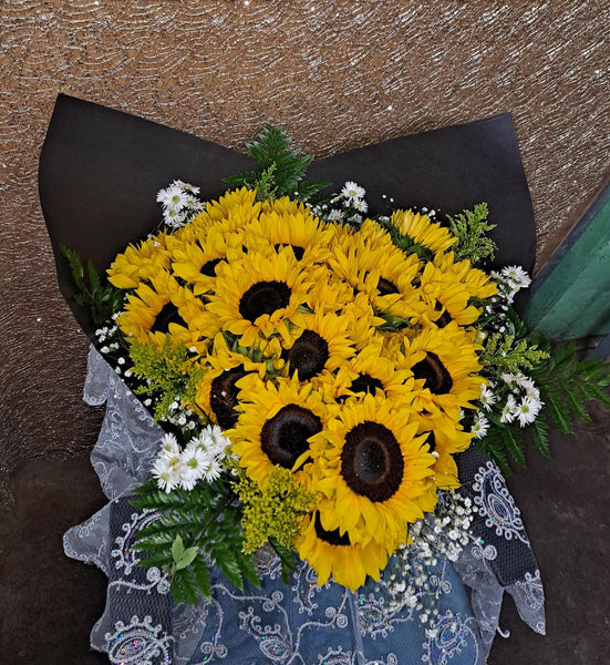 🌻🌻Medium Sunflowers bouquet🌻🌻